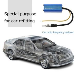 3 In 1 FM Radio Band Expander 12V Antenna Car Frequency Converter Auto 76 90MHz Universal Metal Changer Stereo Easy Install
