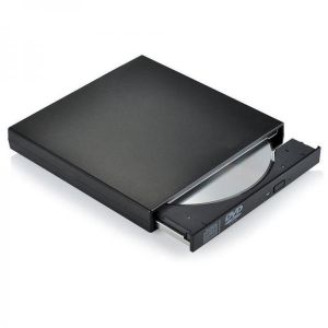 External Optical Drive USB 2.0 DVD/CD Player DVD-Rom For Mac Windows xp 7 8 10,Ultra Notebook PC Desktop Computer