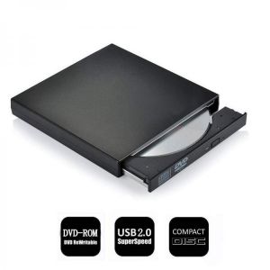 External CD Drive USB 2.0 External DVD-Reader With CD-RW Burner Drive For Notebook PC Desktop Computer Plug And Play Win 7 8 10
