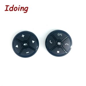 IDoing Car Steering Wheel Button Remote Control DVD/2 Din Android Bluetooth Wireless Universal Remote Control+GPS Navigation