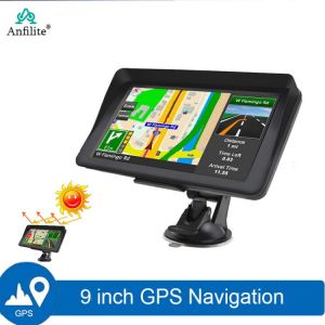 9inch Capacitive Screen campingcar GPS Navigator 256M 8GB FM Navigator New 2021 Europe France Germany Maps truck GPS