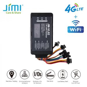 JIMI 4G LTE GPS Tracker JM-VL02 Multiple Input Outpus Driving Behavior Vehicle Locator With Oil Cut-Off  by APP Anti-thieft