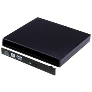 9.0/9.5/12.7mm SATA External Case USB 2.0 Blu-ray DVD CD DVD-Rom Case For Laptop CD/DVD Optical Drive Portable Slim Wholesale