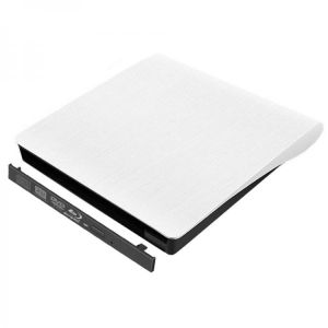 White USB3.0 SATA Optical Drive Case Kit External Mobile Enclosure Blu-ray Case For Notebook Laptop Without Drive 9.0/9.5/12.7mm