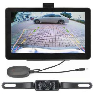 7" Car GPS Navigation+Wireless Reverse Camera 256M/8G Bluetooth AV-IN