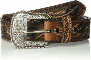 Ariat Men's Feather Embosed Belt