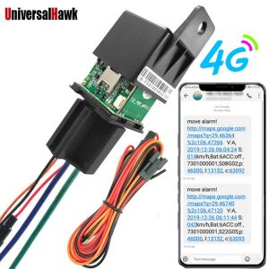 2G 4G Relay GPS Tracker Car Motorcycle ACC Status Tow away Power Off SMS Alarm Shock Move Call Cut Oil Locator Free APP CJ730
