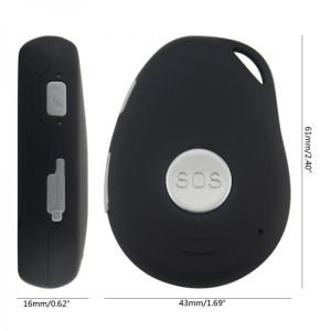 SOS Portable Keychain Locator Mini GPS Tracker LM800 Pathfinding Wallet Bag Sport Handheld Keychain Personal Tracking Device