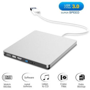 USB 3.0 External DVD Burner Writer Recorder DVD RW Optical Drive CD/DVD ROM Player MAC OS Windows XP/7/8/10 ABS Plastic Material