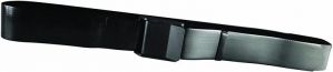 Secure SPGB-60B Easy Clean Transfer and Walking Gait Belt, Black, 60" x 2" - Coated Webbing Wipes Clean
