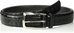 Stacy Adams Men's Big and Tall Ozzie Big & Tall Croc Embossed Belt
