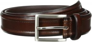 Florsheim Men's Dress Casual Burnished Leather Belt 32mm