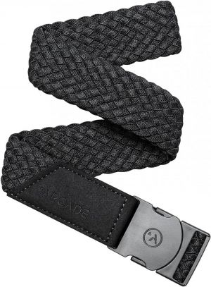 Arcade The Futureweave Unisex Vapor Belt, 4 Way Stretch Webbing, Non-Metal Travel Friendly Buckle