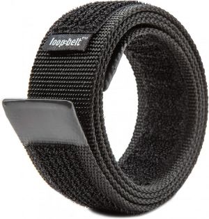 Loopbelt No-Scratch Web Belt with Rubber Coated Tips and Advanced Hook & Loop Fasteners