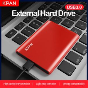 KPAN HDD 2.5" Metal Case External Hard Drive 1TB 2TB USB 3.0 Storage Device for PC, Mac, Desktop, Laptop, MacBook, XBOX, PS4/