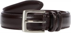Florsheim Men's Big-Tall Smooth Grain Padded Leather Belt 32MM