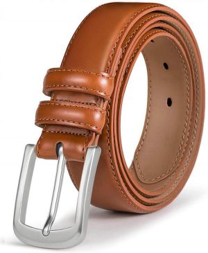 Mens Belt,Bulliant Genuine Leather Belt for Men's Dress Jeans Golf Belt
