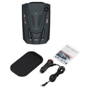 Car Trucker Speed 360 Degrees Vehicle Radar Detector Voice Alert Warning 16 Band