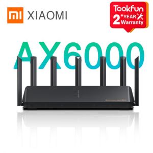 New 2021 Xiaomi AX6000 AIoT Router 6000Mbs WiFi6 VPN 512MB Qualcomm CPU Mesh Repeater External Signal Network Amplifier Mi Home