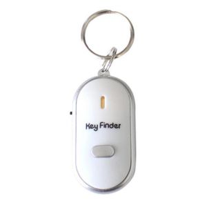 LED Light Torch Remote Sound Control Lost Key Finder Find To Beeps Lost Keys and Locator Keychain whistle LED flashes Torch A1Y0