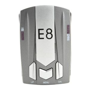 Car Detector Accessories E8 Radar Detector English Russian Voice Auto Vehicle Speed Alert Warning X K Anti Radar Car Detector