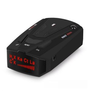 360 Degree Car Radar Detector English Russian Voice Alarm Warning System Safe Warning Device 16 Band LED Display Car Accessories