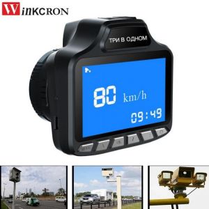 2021 Update Russian version Car Radar Detector With 3 in 1 DVR Dash Cam Gps Logger 3.0" TFT FHD 1080P Video Recorder DVR Caam