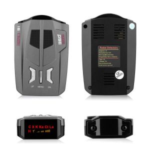 Auto Car Anti Radar Signal Detector (English/Russian )for Vehicle V9 Speed Voice Alert Warning 16 Band LED Display Detector