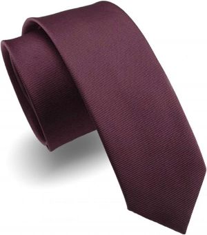 RBOCOTT 2.4" Solid Color Skinny Tie for Men Slim Necktie(6cm)