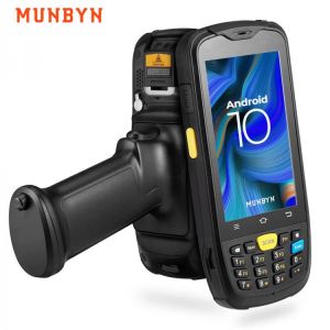 Handheld Android 10.0 PDA 2D QR Zebra 4710 Barcodes Reader Scanner POS Terminal Data Collector With Pistol Grip Numeric Keypad