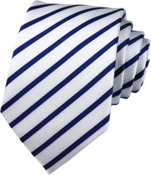 Elfeves Men&#x27;s Modern Striped Patterned Classic Formal Ties College Daily Woven Neckties