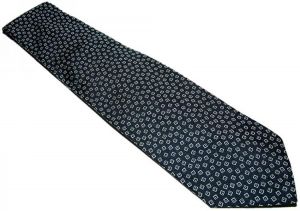 Ralph Lauren Purple Label Mens Silk Italy Dress Neck Tie Art Deco Black $215
