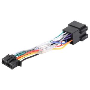 Car Stereo Radio ISO Standard Wiring Harness Connector 16 Pin Stereo Auto Adapter Wiring Harness Connector for Pioneer 2003-on