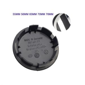 4pcs 55mm 56mm 65mm 70mm 76MM Car Wheel Center Caps Hubcap Cover for vw styling 3B7601171
