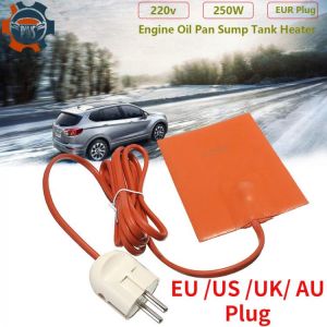 Car Engine Oil Pan Sump Tank Heater Pad 250W Silicone oil heating Pad Engine Oil Tank Wear Protect With EU US UK Plug 220-240V