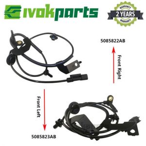 2pcs Front Left & Right ABS Wheel Speed Sensor 5085822AB 5085823AB For Chrysler SEBRING 200 300 DODGE Journey Avenger
