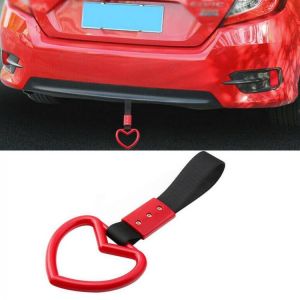 Tsurikawa Ring Heart JDM Train Bus Handle Hand Strap Drift Charm Strap Drift Auto Accessories Car Styling