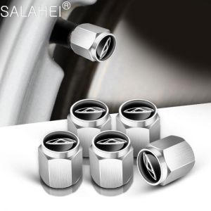 5Pcs Car Wheel Tire Valve Stem Air Cap With Logo Car Accessories Car Styling Car Goods For Chery TIGGO 3 4 5 7 PRO 8