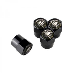 Car Styling Wheel Tire Valves Caps For Yamaha R1 R3 R25 Mt-09 Mt07 Fazer Fz6 Xj6 R15 TMAX YS125 XTZ125 IB E8 Rxv YBR125 YBR250