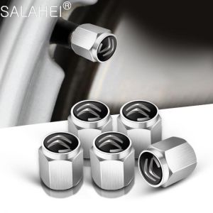 5Pcs Car Wheel Tire Valve Stem Air Cap With Logo Accessories For Citroen C4 C3 C5 C1 C2 Berlingo C-Elysee C4-Picasso C4-Aircross
