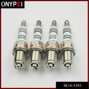 4 PCS IK16 5303 Car Candle IRIDIUM POWER Spark Plug Glow Plug for Toyota Nissan Honda Hyundai Kia Mercedes-Benz IK16-5303