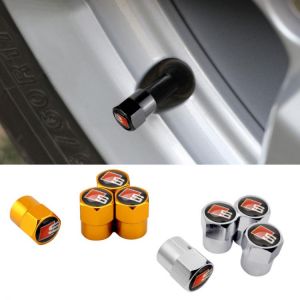 Tire Valve Cap Tyre Cover for Audi SLine A3 A4 A5 A6 A7 A8 Q2 Q3 Q5 Q7 Q8 S3 S4 S5 S6 S7 S8 RS3 RS4 RS5 RS6 Wheel Decoration
