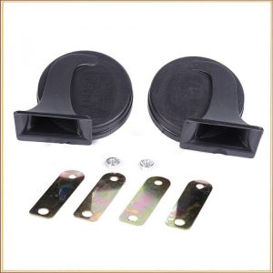 2 Pieces Of 12V Car Snail Electric Horn Car Motorcycle Tweeter Car Horn Waterproof
