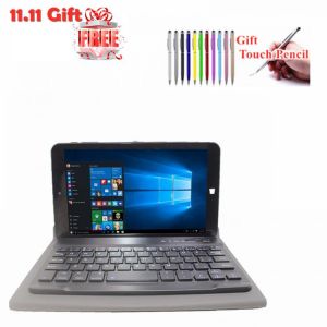 Double 11 Big Sales 8 INCH 2 In1 Windows 10 Tablet PC 2GB+32GB Gift Bluetooth Keyboard Case 1280 x 800 IPS Dual Cameras 1.83GHz