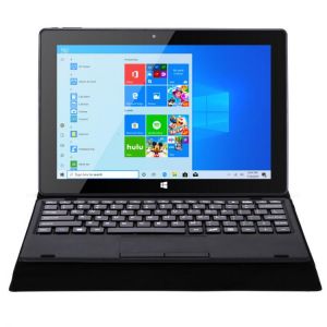 2 In 1 Windows 10 Tablet PC Netbook 10.1 " Intel N3450 Quad Core 4GB RAM DDR4 64GB ROM Ultra Thin Notebook USB 3.0 Dual Camer