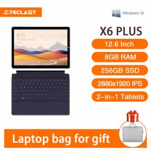 Teclast X6 Plus Tablet Notbook 2 in 1 Windows 10 Touch Screen Intel Gemini 8GB RAM 256GB SSD 12.6 Inch 2880*1920 FHD IPS USB3.0