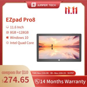2020 Jumper EZpad Pro 8 12GB 128GB Intel Quad Core Ultra Slim Tablet 11.6 Inch 1920*1080 IPS  Touch Screen  Win 10
