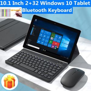 Hot Sales Free Pen 10.1 INCH 2G+32G Windows 10 Tablet PC NX16A Gift Bluetooth-Compatible Keyboard Dual Camera Quad Core WIFI