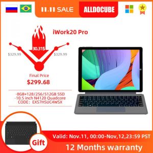 Alldocube iWork20 Pro 10.5 inch N4120 CPU  Quad-core tablet PC tablets iWork Notebook laptop support update windows11