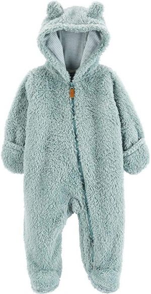 Carter's Baby 0-9 Months Hooded Sherpa Bunting Pram